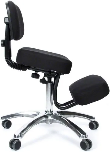 Vista 3 de BetterPosture Jazzy Kneeling chair – Silla ergonómica multifuncional para arrodillarse que ayuda a reducir la tensión de espalda y cuello