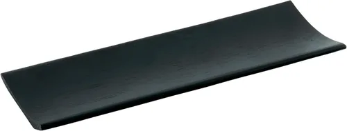 Vista 2 de Restaurantware Platos de bambú de 7 x 2.25 pulgadas, 100 bandejas negras – bandejas rectangulares desechables de bambú negro para servir sushi