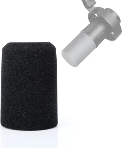 Vista 17 de YOUSHARES Filtro Pop K669B, Pantalla Antiviento de Micrófono de Espuma Compatible con Micrófono USB Fifine (K669B K669 K669L K669G K669PRO2 K669S)