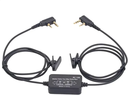 Vista 3 de Walkie Talkie repetidor caja RC-108 bidireccional para radio de mano BF-888S Wouxun para UV-5R GT-3 de dos vías Walkie Talkie repetidor caja
