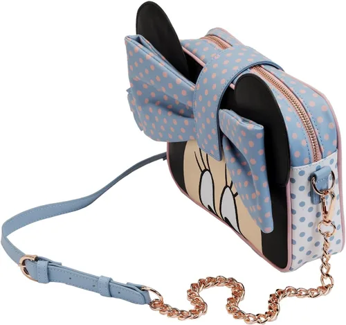 Vista 5 de Loungefly Disney Minnie Pastel Dots Crossbody Bag