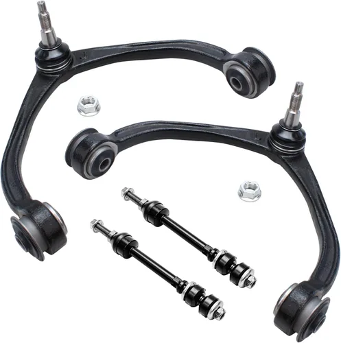 Vista 29 de Detroit Axle - 4 piezas de brazos de control traseros para Ford C-Max, Focus, Mazda 3 5, Volvo C30, C70, S40, V50, 4 brazos de control superiores e