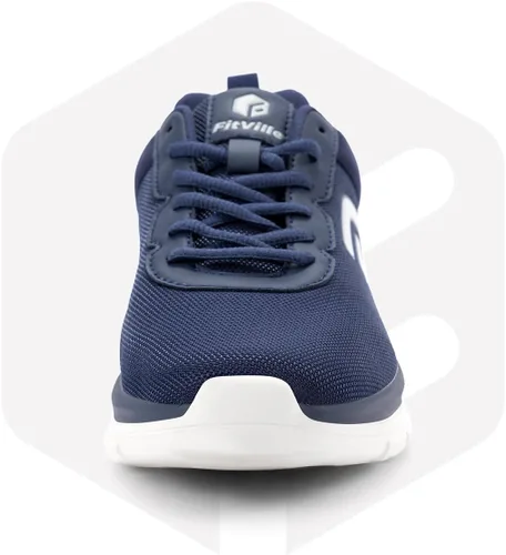 Vista 2 de FitVille Zapatos de caminar para hombre de ancho ancho Max Cushioning Zapatillas anchas para hombre Alivio del dolor de talón