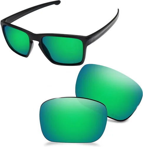 Vista 11 de Lentes de repuesto ANSI Z87.1 para gafas de sol Oakley Sliver XL, color azul capri