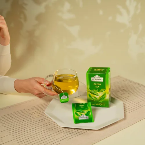 Vista 5 de Ahmad Tea Té verde puro, cajas de 20 unidades (paquete de 6)
