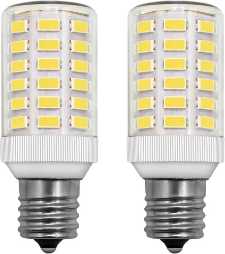Vista 9 de Kei D28x Kel 2816x - Bombilla LED intermedia E17 de 3.5 W, repuesto compatible con refrigerador Kenmore 480LM 120V 5000K, bombilla de microondas