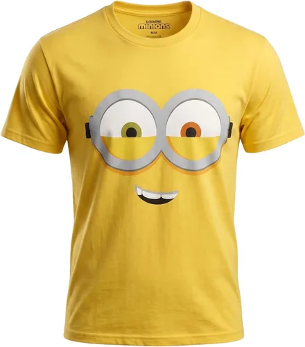 Vista 8 de Minions Big Face - Camiseta de disfraz de Halloween para adultos, Bob, Stuart o Kevin