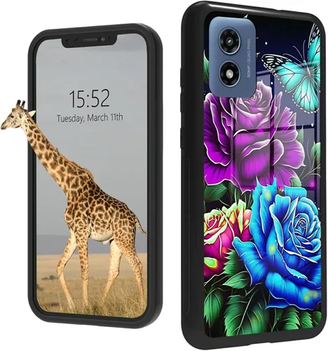Vista 166 de Funda para Motorola Moto G Stylus 5G 2021 de vidrio templado, funda negra con diseño de mujer negra africana para mujeres y hombres, antiarañazos, a