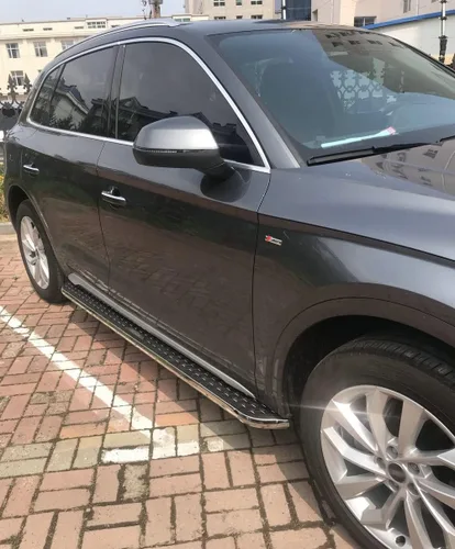 Vista 5 de FANTE 2 estribos laterales Nerf Bars protectores de aluminio para Mercedez Benz GLB 2020-2022