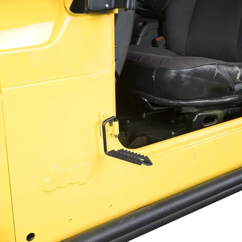 Vista 4 de Hooke Road Wrangler - Piernas para bisagra de puerta, compatible con Jeep TJ Wrangler 97-06