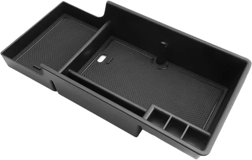 Vista 7 de CDEFG Bandeja organizadora de consola central para Chevy Blazer EV 2024 2025, compatible con Chevrolet Blazer EV RS LT 2024 2025, accesorios
