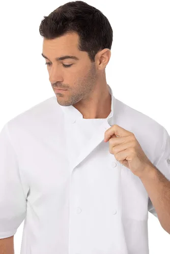 Vista 4 de Chef Works Montreal Cool Vent - Abrigo de chef para hombre