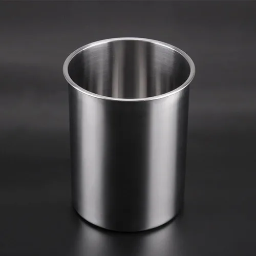 Vista 8 de Enfriador de vino Cubo de acero inoxidable Enfriador de vino Enfriador de botellas de vino Cubo de hielo (2.5L/Plata)