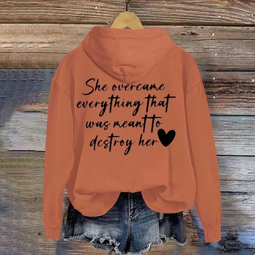 Vista 5 de Sudadera con capucha para mujer, con texto en inglés "But I Know A Guy", de manga larga, divertida, holgada, con mujer