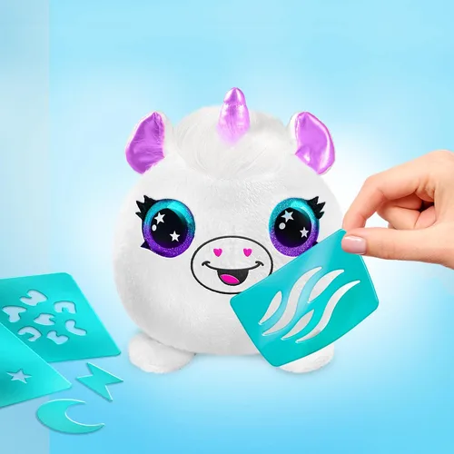 Vista 4 de Canal Toys Personaliza el paquete de 2 mini misterios de peluche de aerógrafo. ¿Qué 2 peluches obtendrás? Decora, lava, repite. Personaliza tus