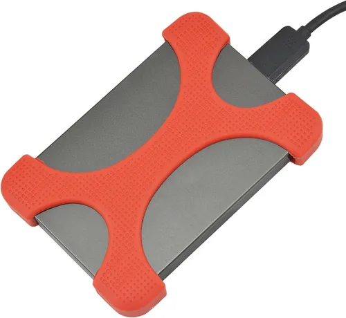 Vista 6 de Rancco Funda de silicona a prueba de golpes, para Seagate Backup Plus 3T/4T, Expansion 4T, Game Drive para Xbox One 4T, WD My Passport & Elements