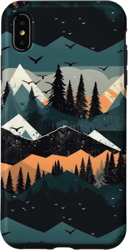 Vista 11 de iPhone 16 Abstract Outdoor Landscape Aesthetic Mountain Case