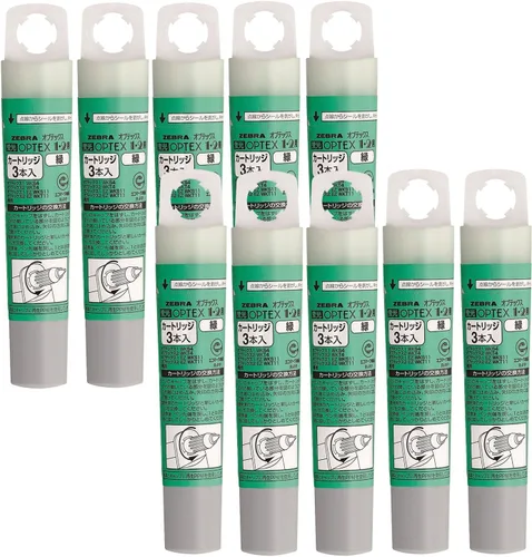 Vista 8 de Zebra - Rotulador Optex 3P B-RWK8-BL azul 10 piezas para 1 y 2