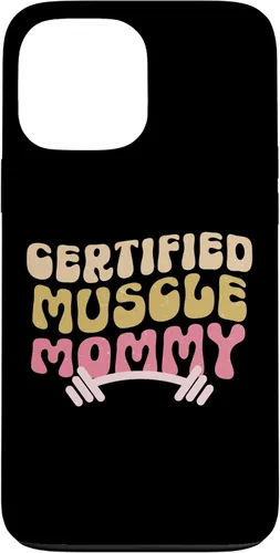 Vista 23 de iPhone 16 certified Muscle Mommy Groovy Pump Cover Lifting Case