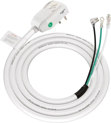 Vista 9 de Wengart Cable de alimentación LCDI de 240 V y 10 amperios para aire acondicionado, cable de CA de repuesto resistente de 2400 W con enchufe NEMA