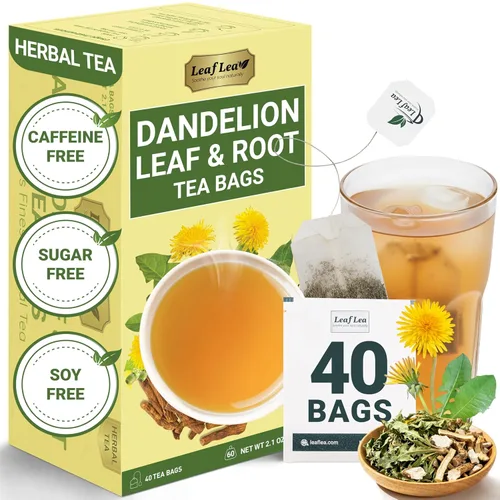 Vista 35 de LeafLea Bolsas de té de melón amargo natural, 40 bolsas de té de hierbas Cundeamor - Té de frutas Melon Amargo Gohyah Apoyo para el bienestar