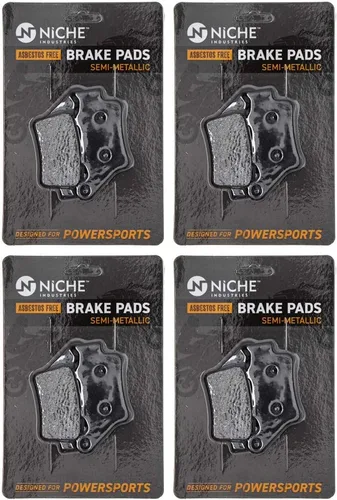 Vista 7 de NICHE Juego de pastillas de freno para KTM 250 300 450 200 EXC MXC SX Husqvarna 701 Enduro Supermoto 75013090000 Trasero Semimetálico