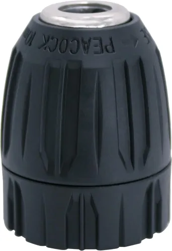 Vista 5 de HFS (R) Portabrocas sin llave para taladro de 3/8" con 24 UNF rosca montaje eje 0.031-0.394 in capacidad