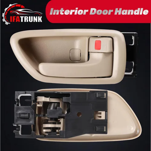 Vista 7 de Manija de Puerta Interior Delantera Trasera Izquierda Conductor Derecha Pasajero para Toyota Sequoia 2001-2007, Toyota Tundra (Solo Cabina Doble)