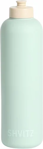Vista 10 de Botella de agua deportiva – Cuerpo exprimible suave al tacto con boquilla de una sola mano, ligera, sin derrames, para gimnasio, cardio y deportes