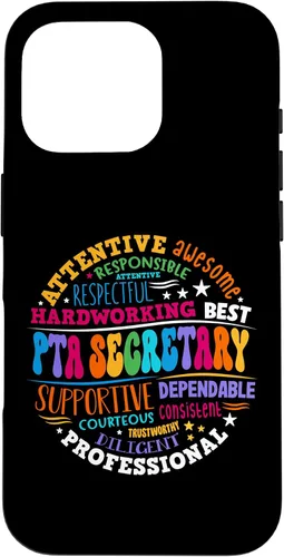 Vista 20 de iPhone 16 Parents Teacher Association Team Supporter PTA Secretary Case