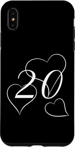 Vista 7 de iPhone 15 Vintage 20 years old with three big hearts Case
