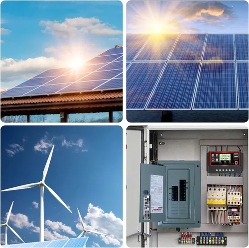 Vista 7 de Controlador de carga solar de 30A [Actualizado], regulador inteligente de batería de panel solar negro con puerto USB dual 12V/24V PWM, parámetro