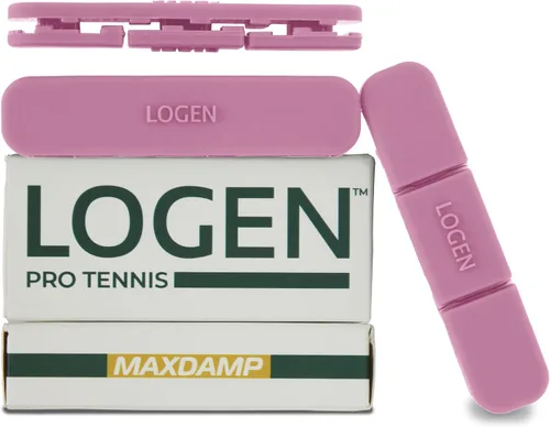 Vista 9 de LOGEN Amortiguador de Tenis – Se queda en la raqueta – Pack de 3 amortiguadores de raqueta de tenis – Absorbe golpes y vibraciones de tenis