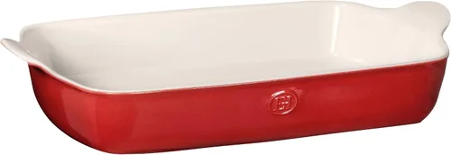 Vista 4 de Emile Henry Panadero rectangular extragrande de 17.75 x 11 pulgadas/5 cuartos de galón - Colección Modern Classics Evergreen
