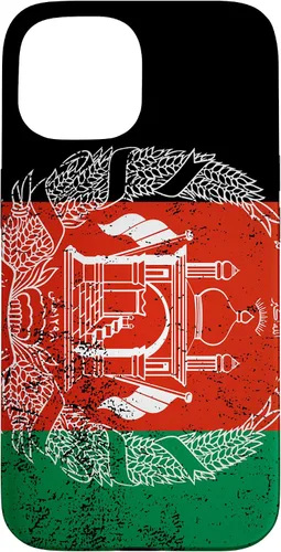 Vista 6 de iPhone 11 Pro Max Grunge bandera de Afganistán Vintage South Asia Pashto Dari estuche de regalo