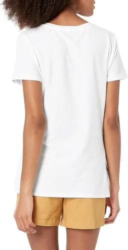 Vista 3 de Tienda Essentials Women's Classic-Fit Short-Sleeve V-Neck T-Shirt, (Available in Plus Size), Multipacks