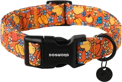 Vista 150 de DOGWONG Collar para perro de San Valentín, collar ajustable de algodón con corazón de caramelo azul, perfecto para perros pequeños a medianos