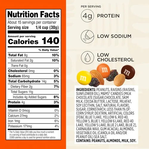 Vista 2 de Snak Club Energizer Trail Mix, 2 onzas (paquete de 12) Perfect balance of sweet and crunchy flavors in a resealable family-size bag for lunches