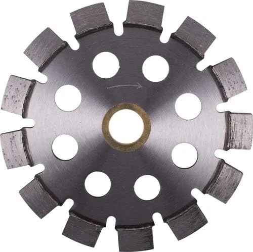 Vista 2 de Tuck Point Diamond Blade Wide UGullet para mortero hormigón mampostería (4")