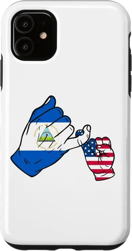 Vista 7 de iPhone 15 Parent and child Nicaragua USA family Case