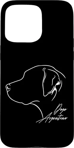 Vista 31 de Funny Proud Dogo Argentino Profile Dog Mom Dog Dog Case para iPhone 17