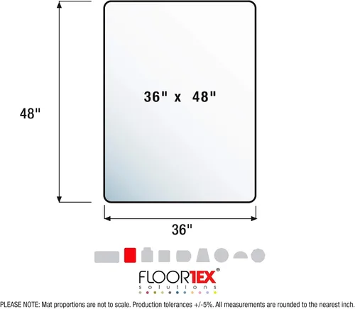 Vista 7 de Floortex Advantagemat PVC, sin Phthalate, Transparente