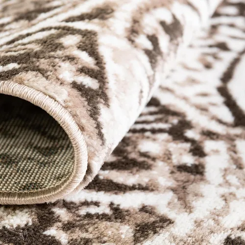 Vista 6 de Rugs.com Alfombra de la colección Monte Carlo, alfombra mediana marrón de 2 pies 2 pulgadas x 3 pies perfecta para salas de estar, comedores grandes