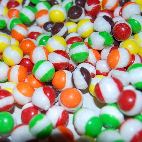 Vista 2 de Caramelo de arco iris liofilizado - 8oz