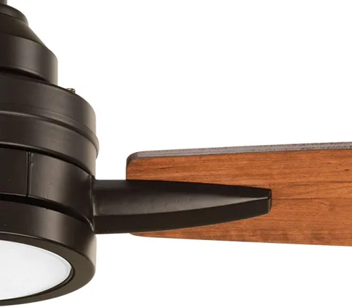 Vista 5 de Progress Lighting P2554-2030K Gaze Ventiladores de techo, 5 cuchillas, bronce