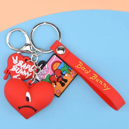 Vista 4 de Decwenme Lindos llaveros con llaveros, mochila, llavero, pulsera, dijes para bolsa de libros para mujeres, hombres, niños y niñas