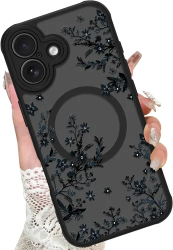 Vista 66 de KANGHAR - Funda para iPhone 11 [Compatible con Magsafe] Patrón estampado de leopardo Lindo guepardo Funda protectora magnética para niñas, mujeres