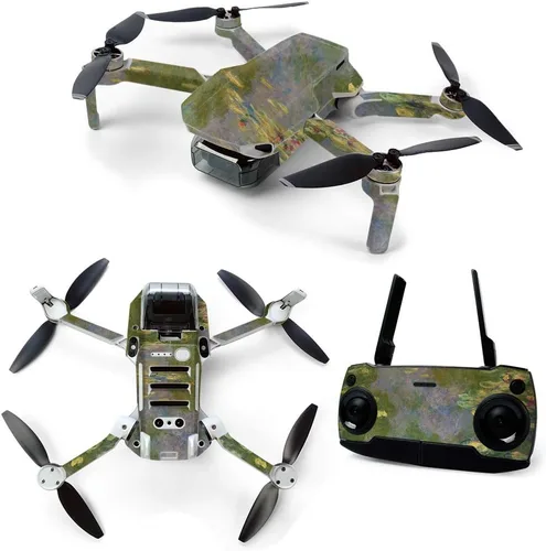 Vista 12 de MightySkins Skin para DJI Mavic Mini Drone Quadcopter portátil – Flor de almendra Funda protectora de vinilo duradera y única Fácil de aplicar