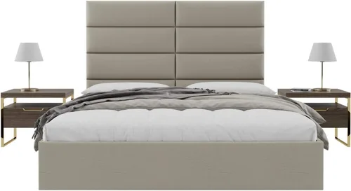 Vista 76 de Vänt - Paneles tapizados de cabecera para montar en la pared, diseño Elizabeth, 120 x 46 pulgadas, configuración de 16 paneles individuales