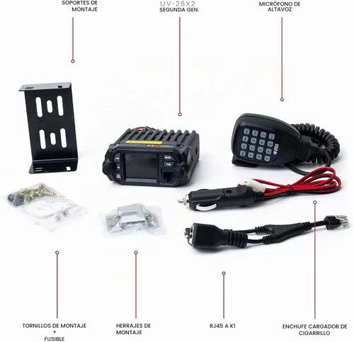 Vista 7 de BTECH UV-25X2 (Segunda Gen.) Mini base móvil de banda dual de 25 vatios, radio móvil: VHF, UHF Amateur (Ham)
